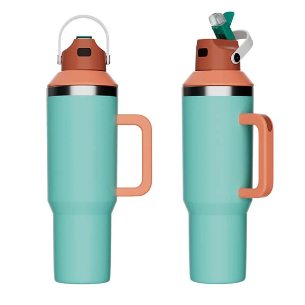 Tumbler 40oz 40oz Stainless Steel kanthi adaptor rasa
