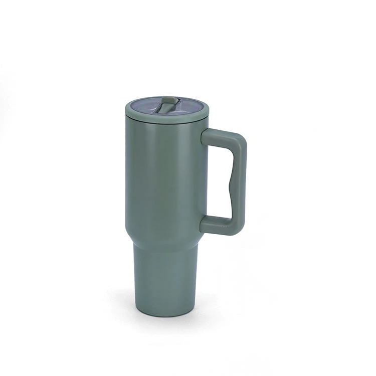40oz botol banyu kanthi jerami