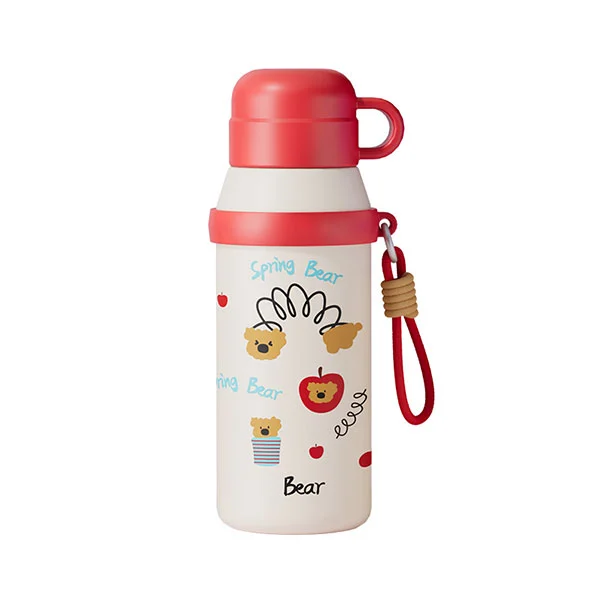 Flip botol banyu insulated ing jerami