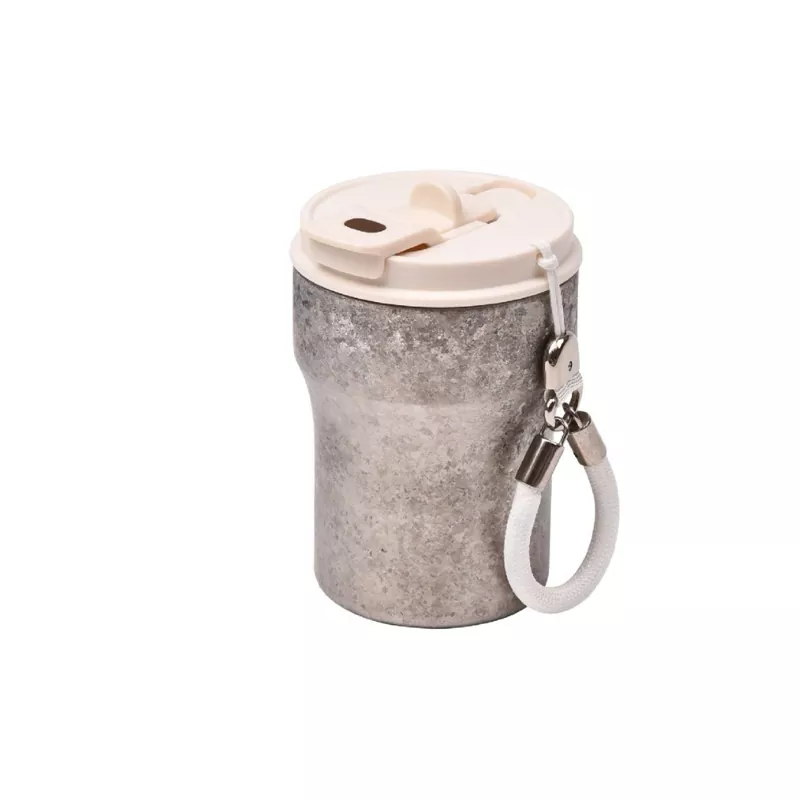Mug Kopi Titanium Duo karo Tutup
