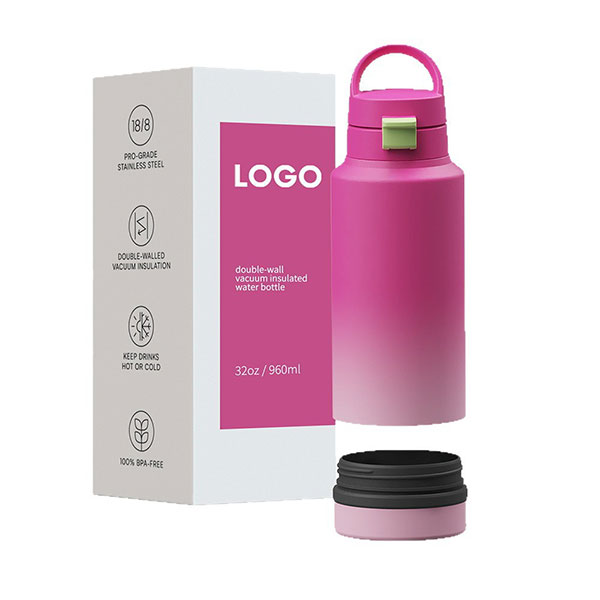 Botol banyu kanthi kompartemen panyimpenan